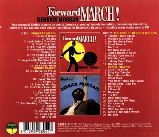 Derrick Morgan: Forward March & The Best Of [2CD]