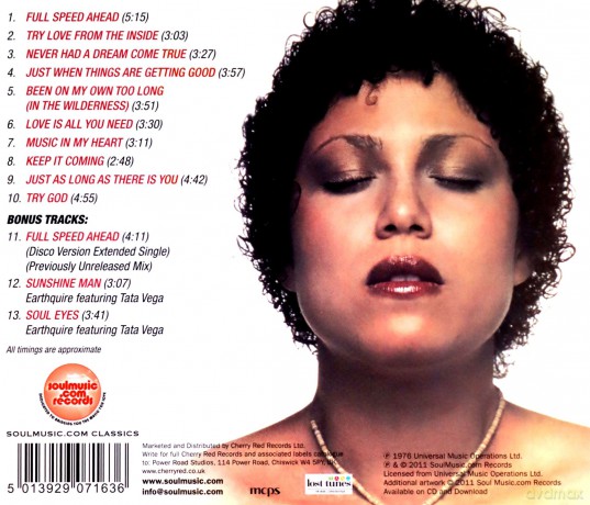 Tata Vega: Full Speed Ahead [CD]