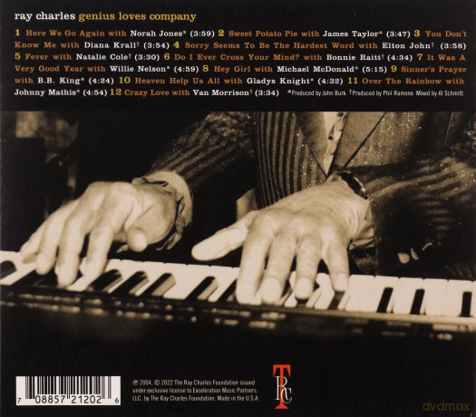 Ray Charles: Genius Loves Company [CD]
