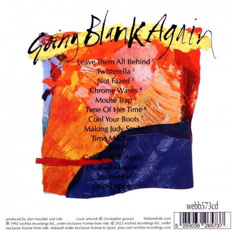 Ride: Going Blank Again [CD]