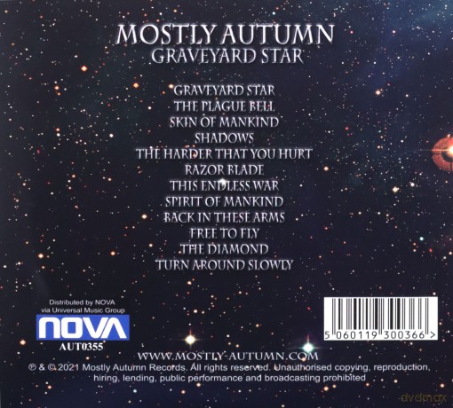 Mostly Autumn: Graveyard Star [CD]