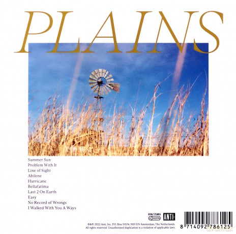 Plains: I Walked With You A Ways [CD]