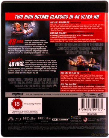 48 Hrs / Another 48 Hours [2xBlu-Ray 4K]+[2xBlu-Ray]