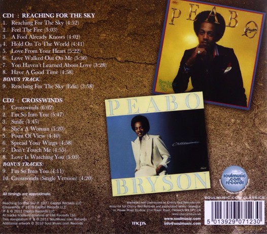 Bryson Peabo: Reaching For The Sky [2CD]