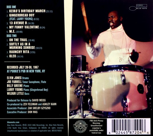 Elvin Jones: Revival: Live At Pookies Pub [2CD]