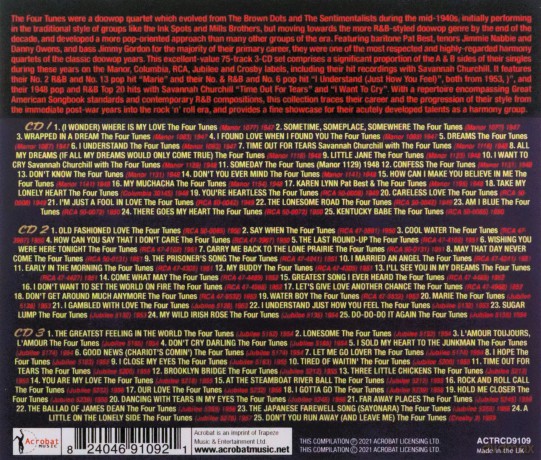 Four Tunes: Singles Collection 1947-59 [3CD]