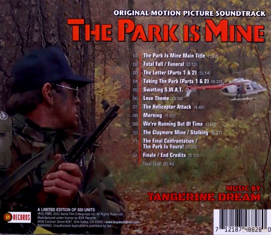 Tangerine Dream: The Park Is Mine [CD]