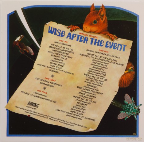 Anthony Phillips: Wise After The Event [4CD]
