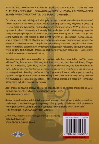 Jedna wielka impreza Historia Hard Rocka lat 80. bez cenzury - Tom Beaujour, Richard Bienstock [KSIĄŻKA]