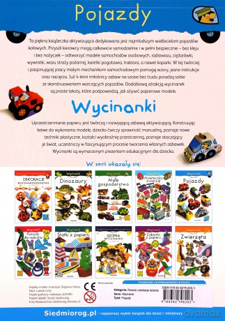 Wycinanki - Pojazdy - Zbigniew Dobosz [KSIĄŻKA]