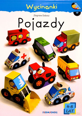 Wycinanki - Pojazdy - Zbigniew Dobosz [KSIĄŻKA]