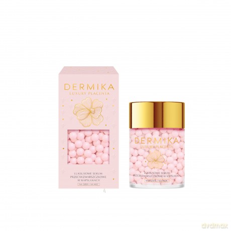 Dermika Luxury Placenta Luksusowe Serum przeciwzmarszczkowe w kapsułkach na dzień i noc