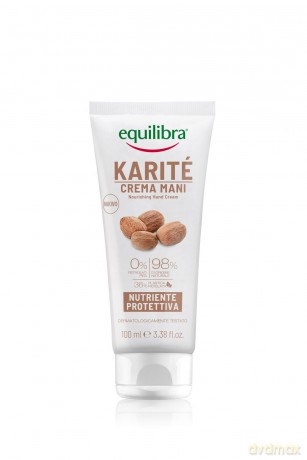 Equilibra Karite Odżywczy Krem do rąk z masłem Shea 100 ml