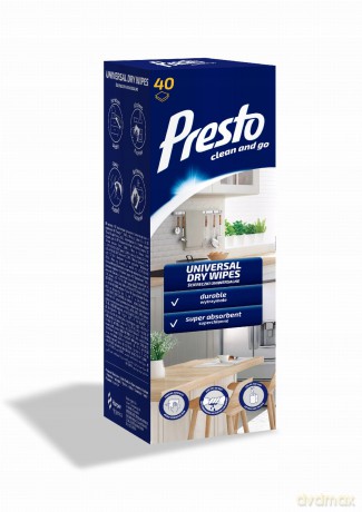 HARPER PRESTO Suche ściereczki w rolce 40 szt