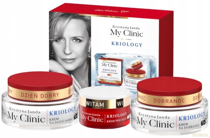 JANDA MY CLINIC Kriology 70+ zestaw na prezent
