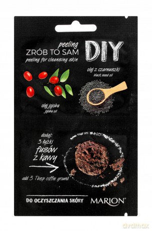 MARION DIY Peeling do oczyszczania skóry 4ml+6ml