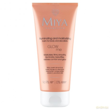MIYA GlowMe Rozświetlająco-Nawilżający Balsam do ciała i dekoltu 200 ml