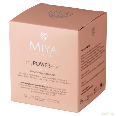 MIYA myPOWERelixir Naturalne Serum rewitalizujące 50 ml