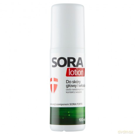 SORA Lotion do skóry głowy i włosów 100 ml