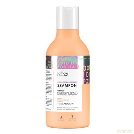 Vis Plantis So!Flow Humektantowy Szampon do włosów średnioporowatych i z tendencją do puszenia 400 ml