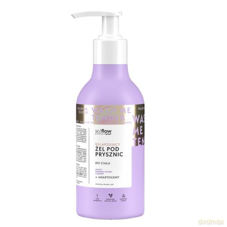 Vis Plantis So!Flow Relaksujący Żel pod prysznic - zapach słodkiej śliwki i jeżyny 400 ml