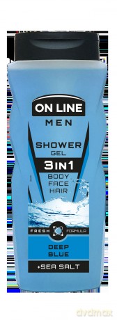 FS On LINE MEN Żel p/p 410 ml Deep Blue 3w1