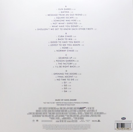 No Time To Die soundtrack (White) [2xWinyl]