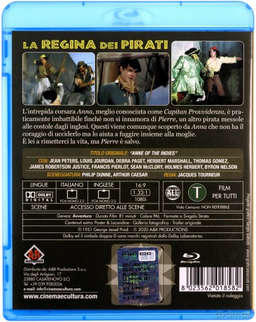 Anne of the Indies (Anna z Indii) [Blu-Ray]