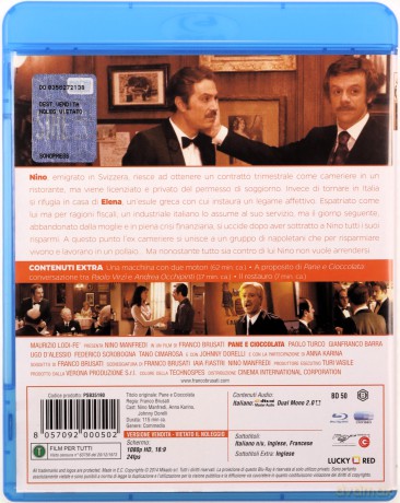 Bread and Chocolate (Chleb i czekolada) [Blu-Ray]