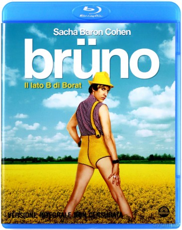 Brüno: Delicious Journeys Through America for the Purpose of Making Heterosexual Males Visibly Uncomfortable in the Presence of a Gay Foreigner in a Mesh T-Shirt (Brüno) [Blu-Ray]