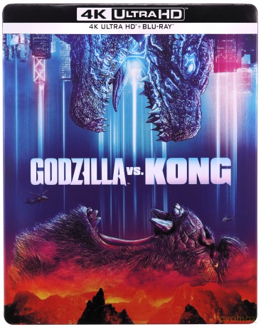 Godzilla vs. Kong (steelbook) [Blu-Ray 4K]+[Blu-Ray]