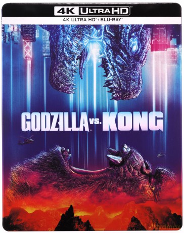 Godzilla vs. Kong (steelbook) [Blu-Ray 4K]+[Blu-Ray]