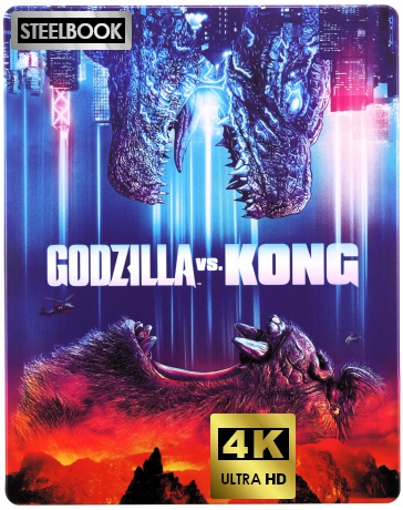 Godzilla vs. Kong (steelbook) [Blu-Ray 4K]+[Blu-Ray]