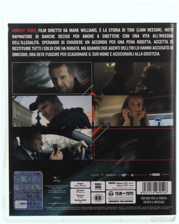 Honest Thief (Uczciwy złodziej) [Blu-Ray]