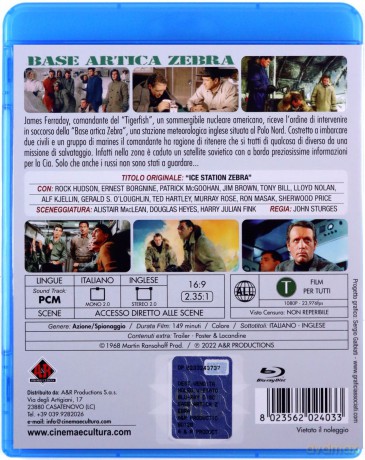 Ice Station Zebra (Stacja arktyczna Zebra) [Blu-Ray]
