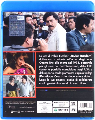Loving Pablo (Kochając Pabla, nienawidząc Escobara) [Blu-Ray]