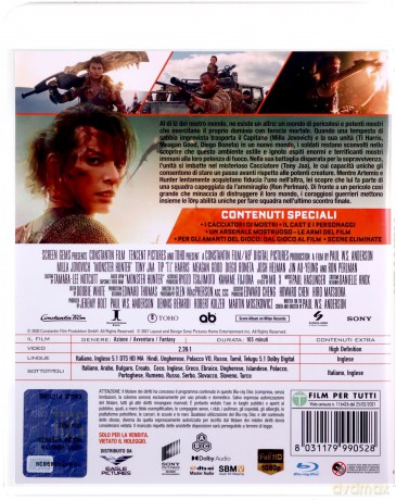 Monster Hunter (Łowca potworów) [Blu-Ray]