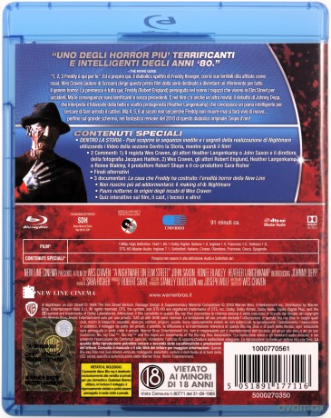 A Nightmare on Elm Street (Koszmar z ulicy Wiązów) [Blu-Ray]