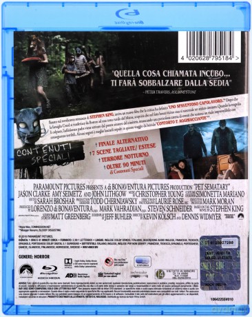 Pet Sematary (Smętarz dla zwierzaków) [Blu-Ray]