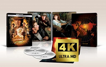 Indiana Jones and the Kingdom of the Crystal Skull (Indiana Jones i Królestwo Kryształowej Czaszki) [Blu-Ray 4K]+[Blu-Ray]