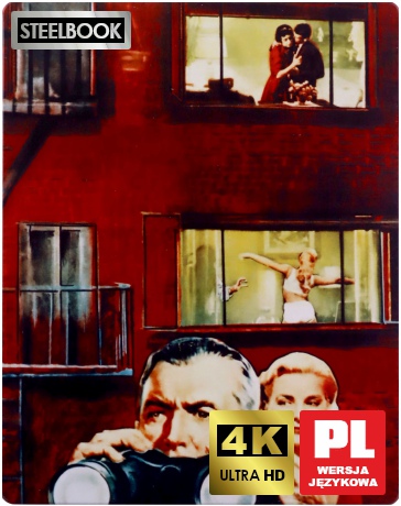Okno na podwórze (steelbook) [Blu-Ray 4K]+[Blu-Ray]