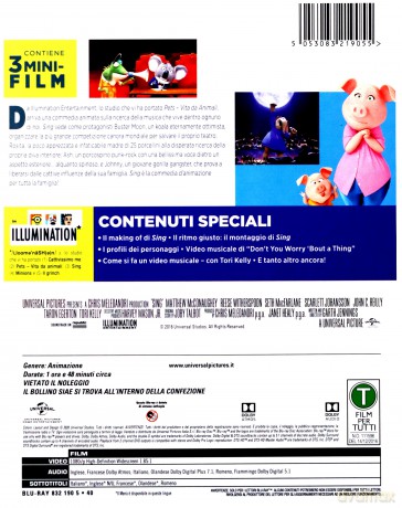Sing [Blu-Ray]