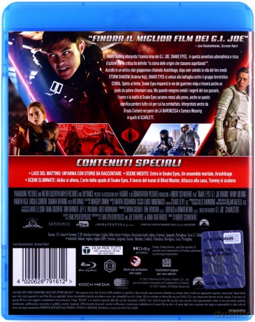 Snake Eyes: Geneza G.I. Joe [Blu-Ray]