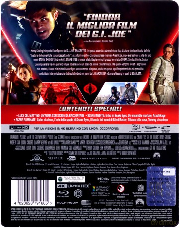 Snake Eyes: Geneza G.I. Joe [Blu-Ray 4K]+[Blu-Ray]