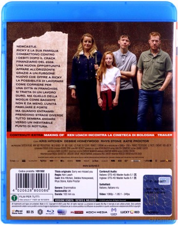 Sorry We Missed You (Nie ma nas w domu) [Blu-Ray]