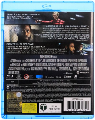 Tenet [Blu-Ray]