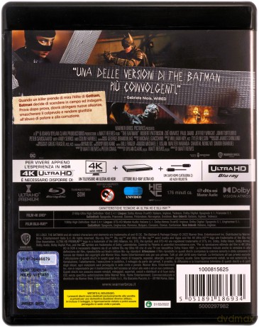 The Batman [Blu-Ray 4K]+[Blu-Ray]