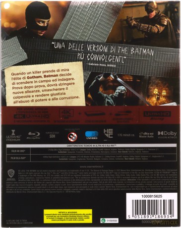 The Batman [Blu-Ray 4K]+[Blu-Ray]