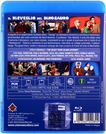 The Beast from 20, 000 Fathoms (Bestia z głębokości 20.000 sążni) [Blu-Ray]
