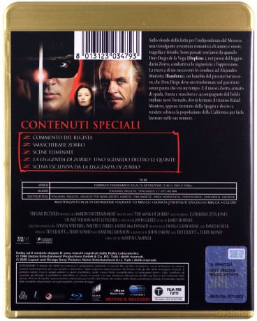 The Mask of Zorro (Maska Zorro) [Blu-Ray]